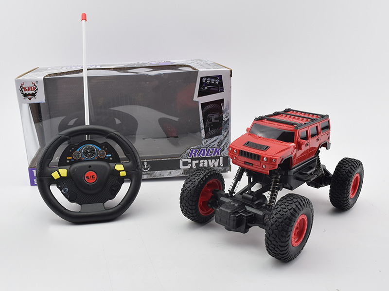 4-Channel Remote Control Hummer Simulated Climbing Car