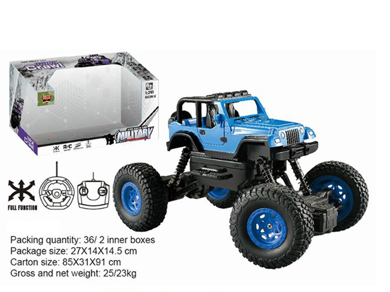 4-Channel Remote Control Wrangler Simulated Climbing Car