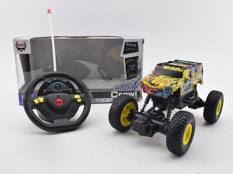 4-Channel Remote Control Hummer Graffiti Climbing Car