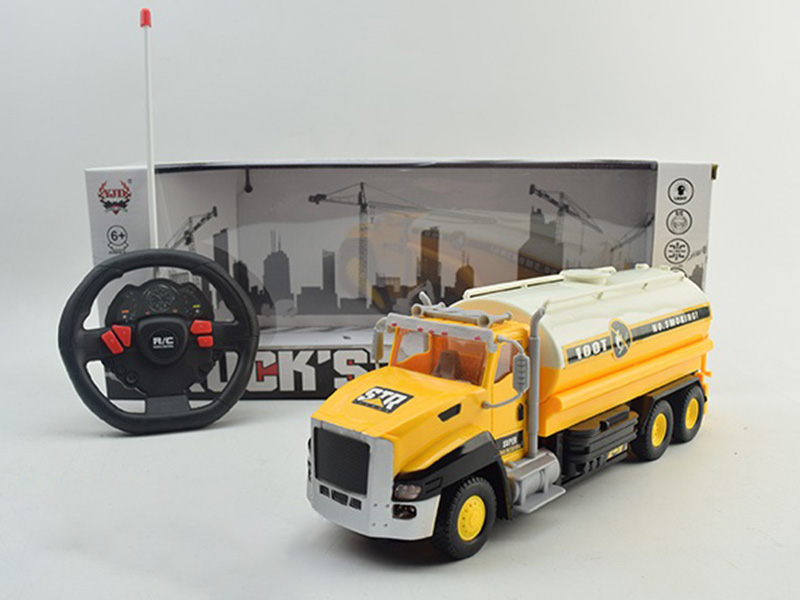 4-Channel Remote Control Oil Tank Truck With Light