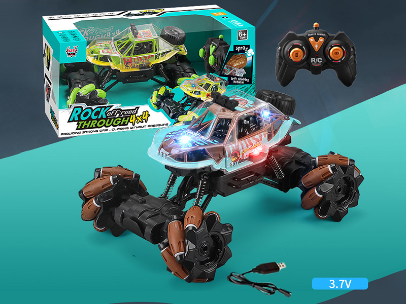 11-Channel Remote Control 4WD Dinosaur Cross-Country Climbing Car With Light