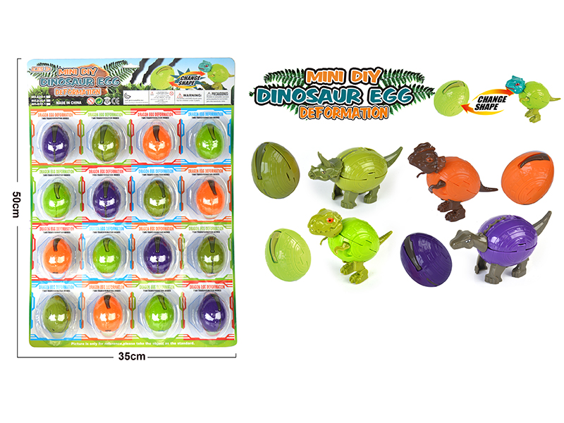 Transformation Dinosaur Eggs