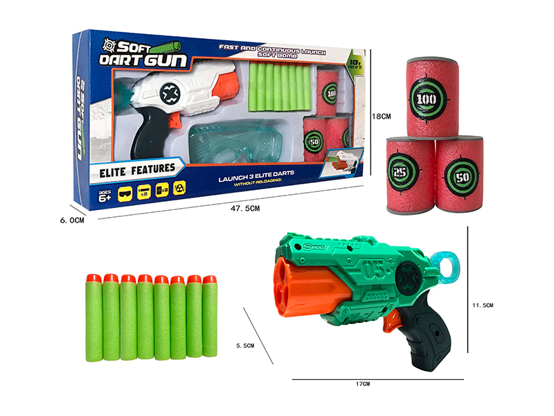 Pneumatic Soft Bullet Gun