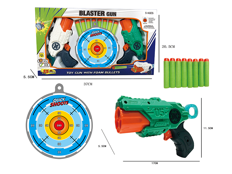 Pneumatic Soft Bullet Gun