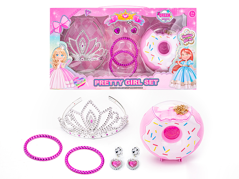 Princess Fairy Stick Electroplating Crown Ornament Set