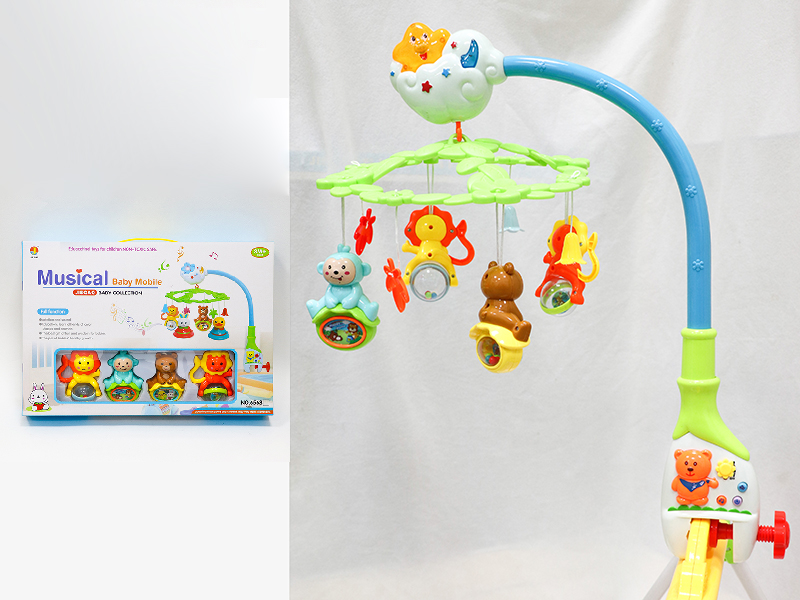 Electric Musical Baby Mobile(Forest Animals)