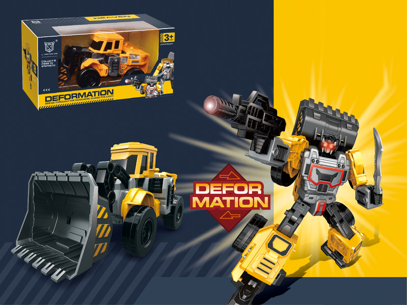 Construction Machinery Deformation Robot Toy