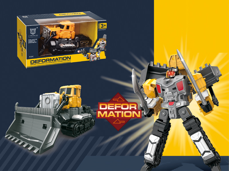 Construction Machinery Deformation Robot Toy