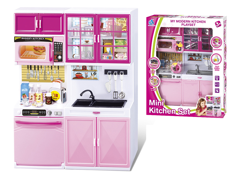 Mini Kitchen Set(Light & Music)
