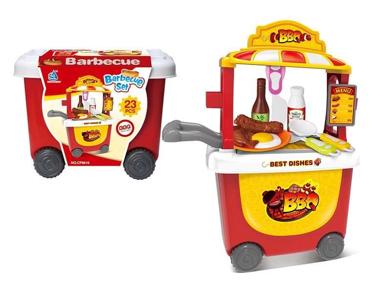 Barbecue Shop Storage Bucket 23pcs