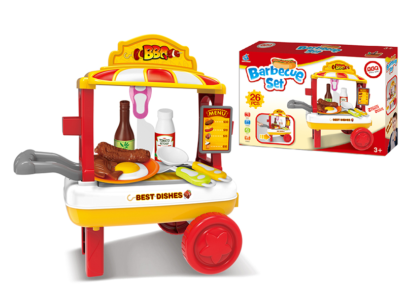 Barbecue Cart 26PCS