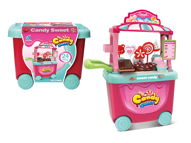 Sweet Shop Storage Bucket 24PCS
