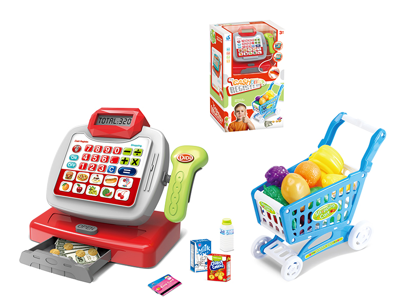 Cash Register +Shopping Cart