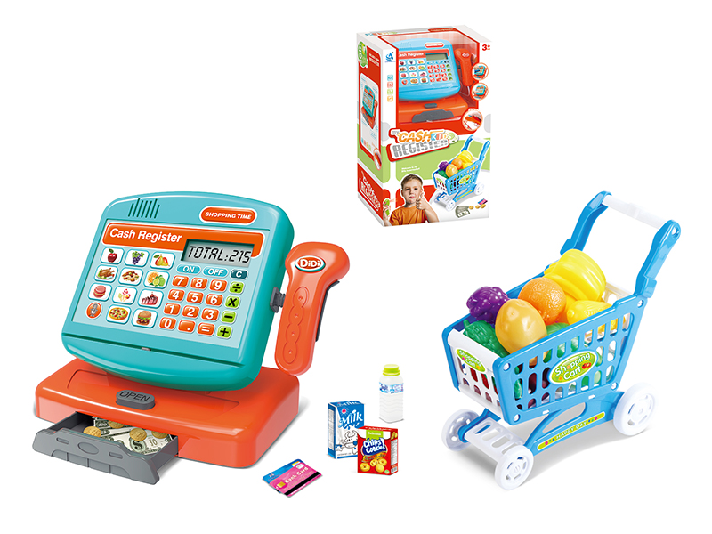 Cash Register +Shopping Cart