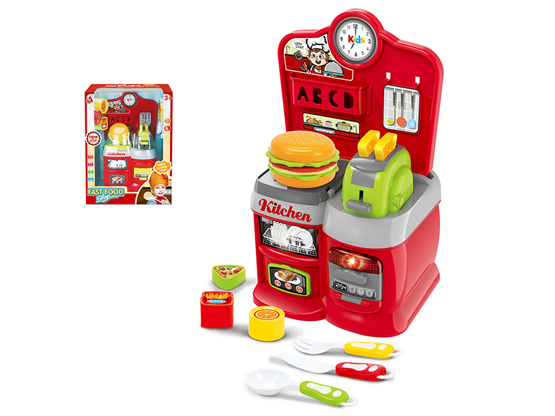 Fast Food Shop Kitchen Play Set