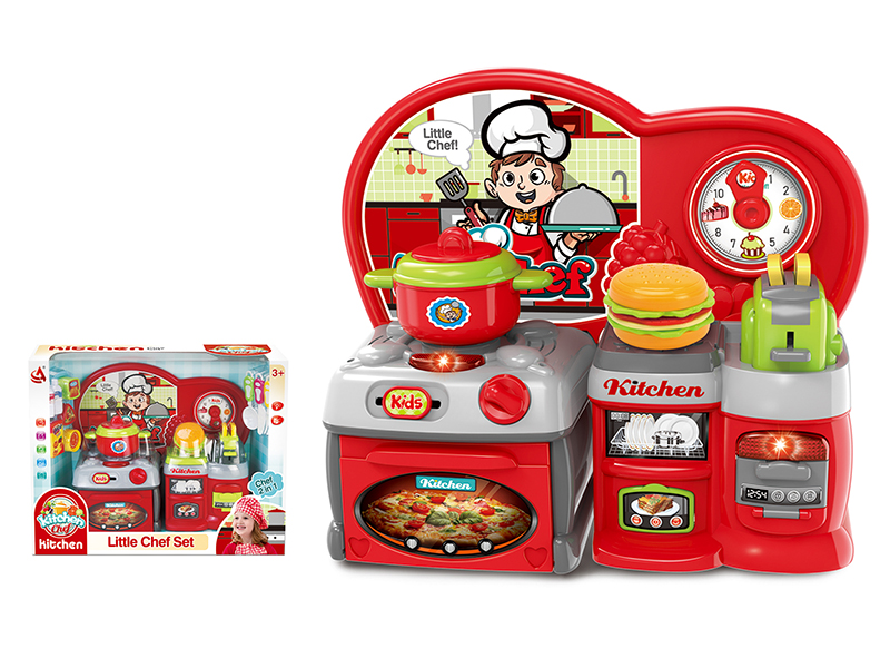 Kitchenette 2-In-1 Pretend Play Toy