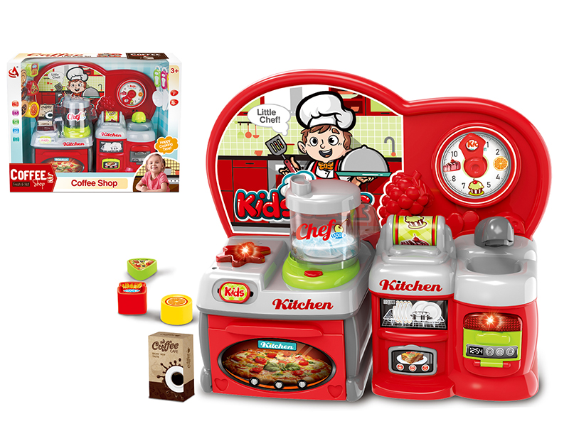 Coffee Shop 2-In-1 Pretend Play Toy
