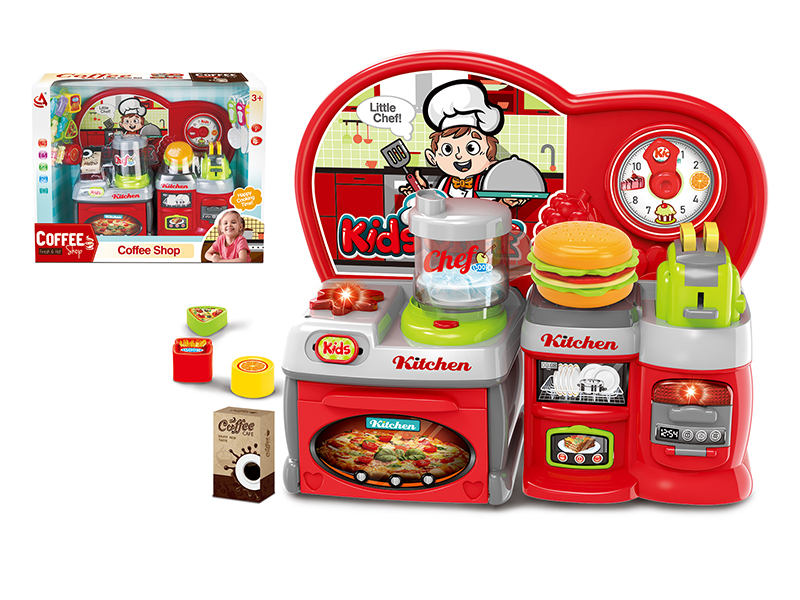 Coffee Shop 2-In-1 Pretend Play Toy