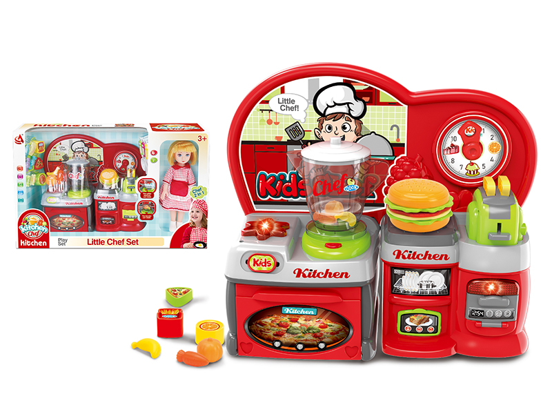 Juice Shop 2-In-1 Pretend Play Toy + Doll