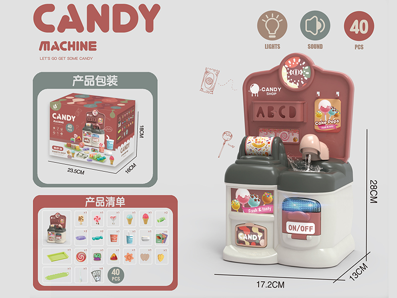 Pretend Play Toy - Candy Shop  40pcs