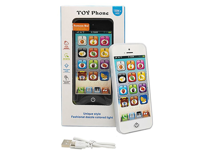 English Storytelling + lullaby Touch Charging Learning Machine With Light