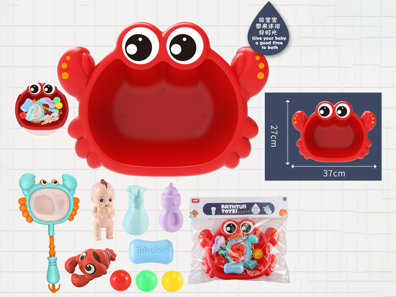 Bathroom Cartoon Crab Collection Basin