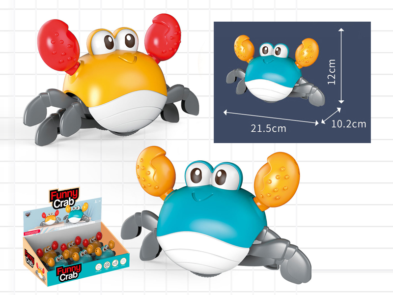 6Pcs Land And Water Crabs