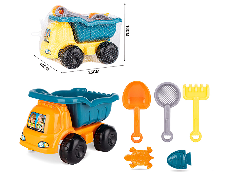 6pcs Beach Car Set
