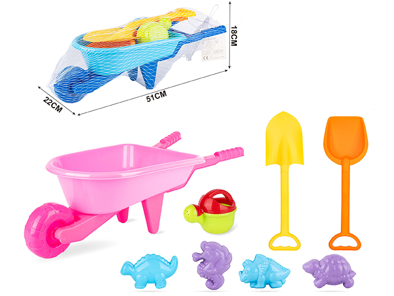 8pcs Beach Car Set