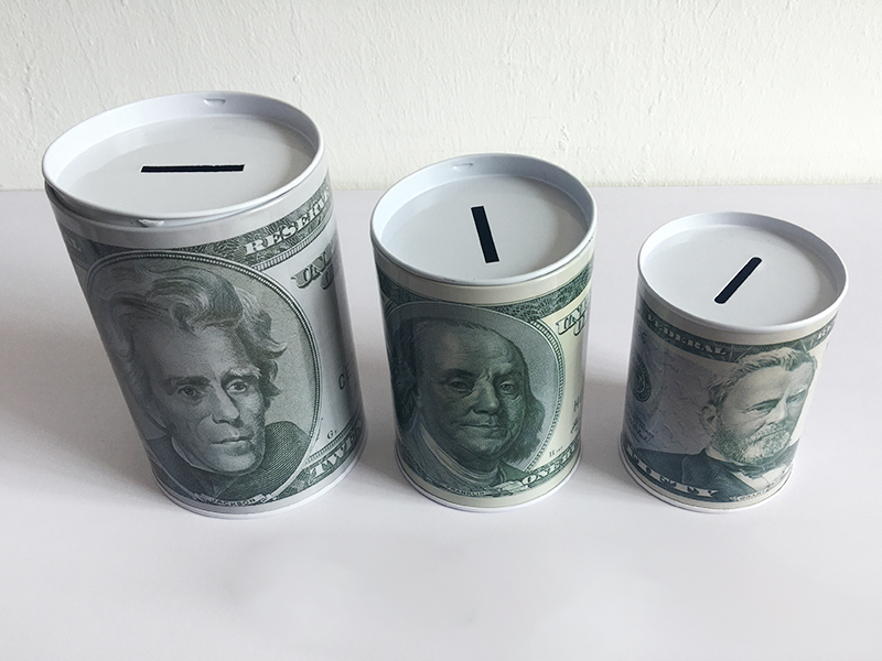 Iron Piggy Bank 3PCS