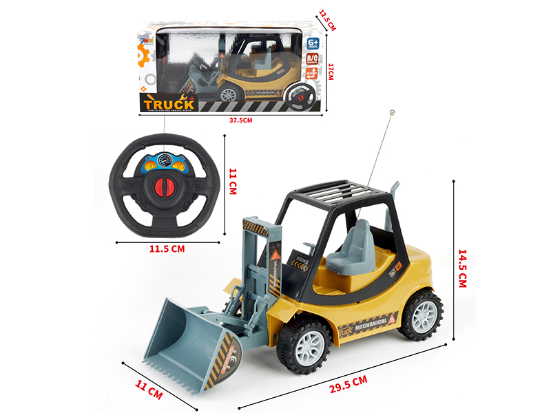 2-Channel Remote Control Engineering Bulldozer