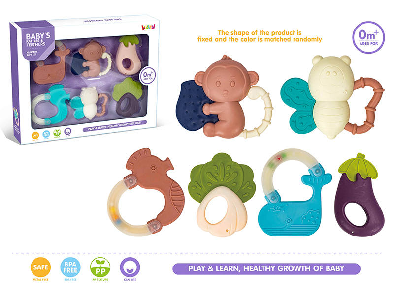Baby Rattles 6pcs