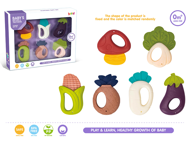 Baby Rattles 6pcs