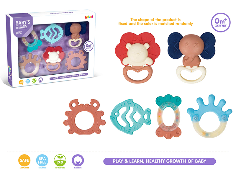 Baby Rattles 6pcs