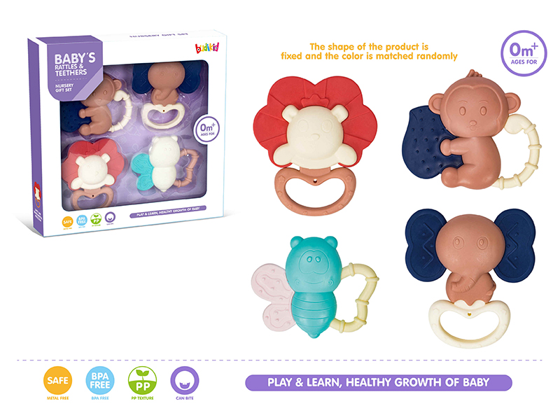 Baby Rattles 4pcs