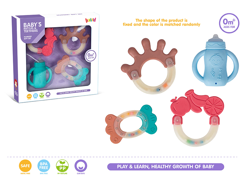 Baby Rattles 4pcs