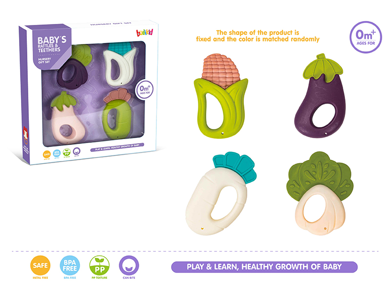 Baby Rattles 4pcs