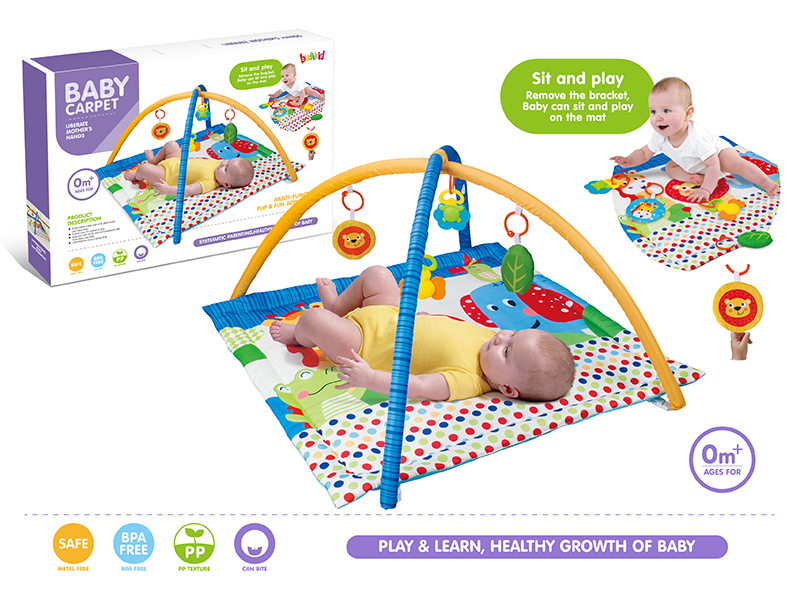 Square Forest  Baby Fitness Blanket