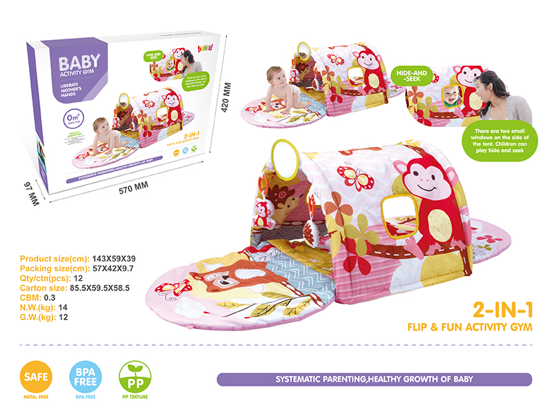 2 In 1 Baby Fitness Blanket