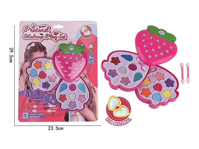 Children'S Simulation Makeup Colorless And Tasteless Accessories Toys(Strawberry Layer 3)