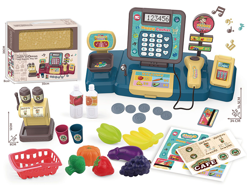 Cash Register Vegetable Set