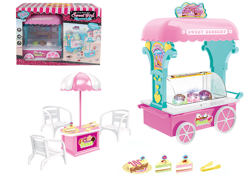 Cake Cart With Lights And Music