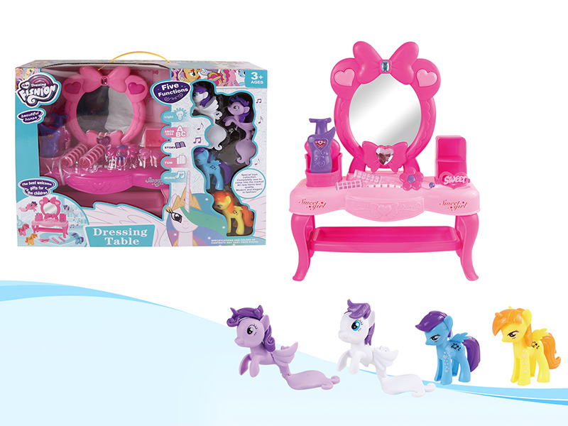 My Little Pony Dressing Table With Music + Pony