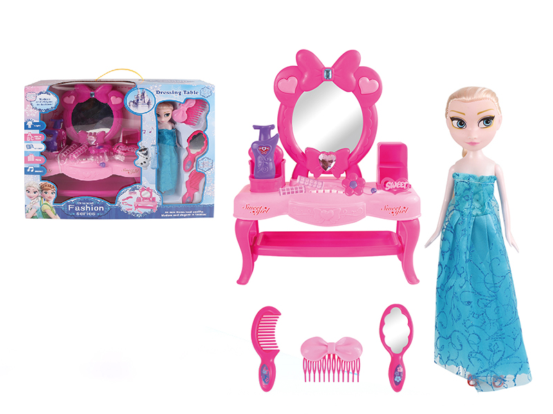 Frozen Dressing Table With Music + Princess