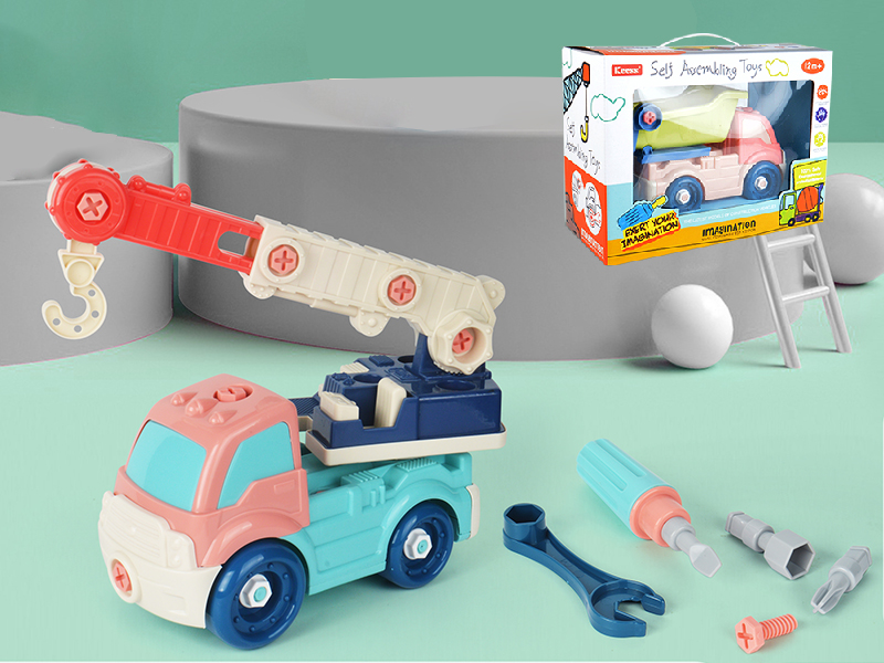 DIY Assembly Engineering Truck - Boom Truck