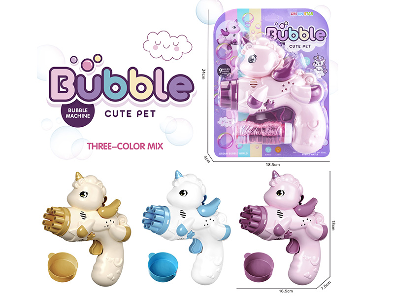 Cute Pet Bubble Machine