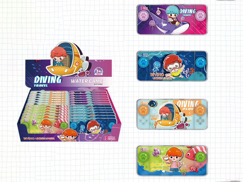 24Pcs Diving Mobilization Transparent Water Machine