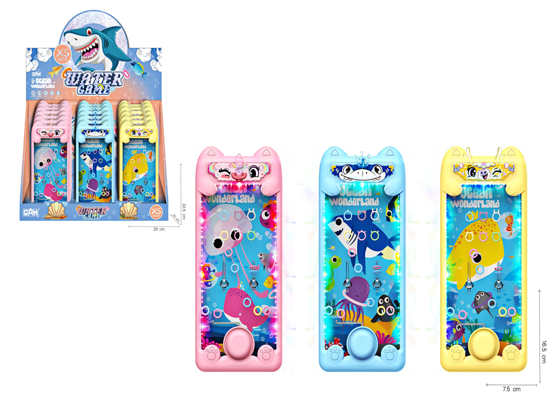 18Pcs Underwater World Water Machine With Lights