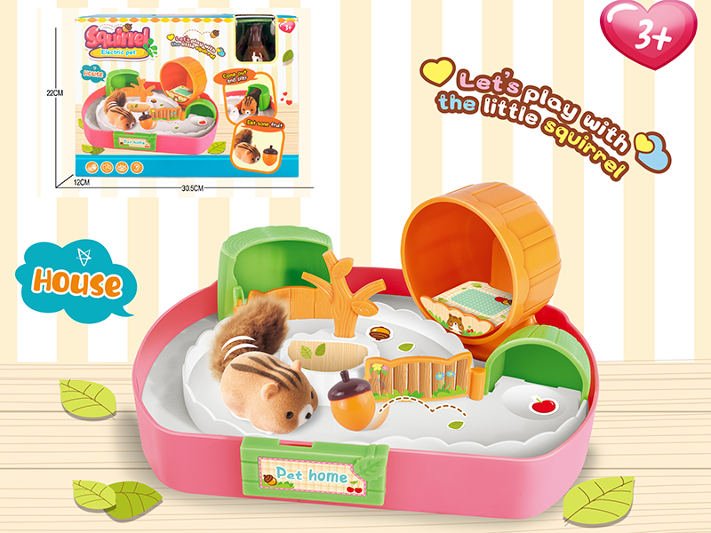 Electric Pet Squirrel Home Series