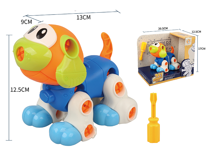 DIY Assembly Cartoon Dog
